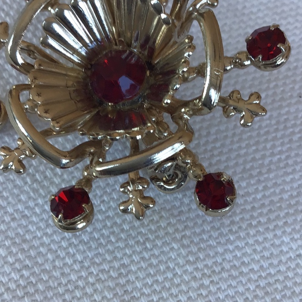 Vintage Rhinestone Brooch - Picture 4 of 4